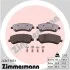 Колодки гальмівні дискові ПЕРЕДН СЕРИЯ RD:Z MB GLK-CLASS(X204) 220-350 08- ZIMMERMANN 24867.905.1 (фото 1)