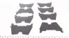Колодки гальмівні дискові ПЕРЕДН AUDI A4 2005 -, A5 2010 -, R8 2007 - ZIMMERMANN 24888.170.2 (фото 6)
