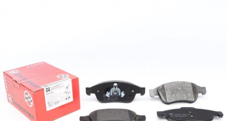 Колодки гальмівні (передні) Renault Fluence/Megane/Scenic 08- (Ate) UA63 ZIMMERMANN 24914.180.1