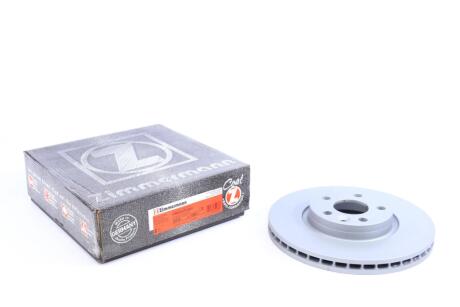 Диск гальмівний (передній) Range Rover Evoque/Freelander/Volvo S60/S80 11- (300x28) (з по (opt-om) ZIMMERMANN 250.1360.20