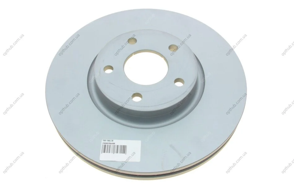 Диск гальмівний (передній) Ford Mondeo IV 07-15 (300x28) (opt-om) ZIMMERMANN 250.1365.20 (фото 1)