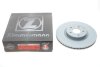 Диск тормозной (передний) Ford Focus/Kuga II 07-/Connect 13-(320x25) (с покрытием) (вентил UA63 ZIMMERMANN 250.1372.20 (фото 2)