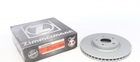 Диск тормозной (передний) Ford Mondeo V 13-(300x28) (с покрытием) (вентилированный)) UA63 ZIMMERMANN 250.1375.20