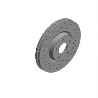 Диск гальмівний ПЕРЕДН SPORT Z FORD MONDEO V 09/14- ZIMMERMANN 250.1375.52