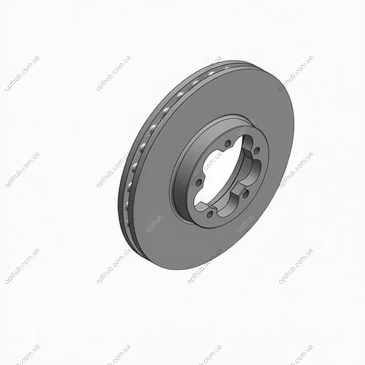 Диск гальмівний ПЕРЕДН FORD TRANSIT 2.2TDCI 2011-, 2.3 16V 06-, 3.2TDCI 08- -ua ZIMMERMANN 250.1379.20 (фото 1)
