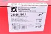 Колодки гальмівні дискові ПЕРЕДН BMW 3(F30) 3.0 2011-, 1 (F20.21) M 2011- ZIMMERMANN 25028.180.1 (фото 4)