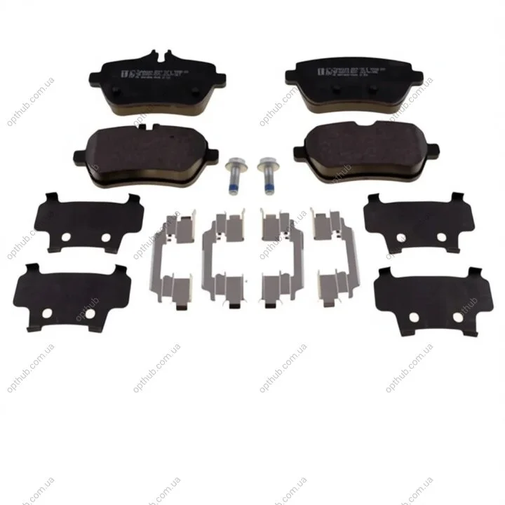 Колодки гальмівні дискові ЗАДН MB S-SERIES S300, S350, S400, S500 03/14-,SL-SERIES SL350, SL400, S ZIMMERMANN 25071.190.2 (фото 1)