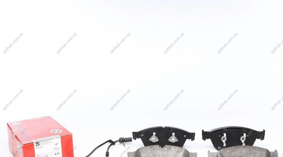 Колодки гальмівні дискові ПЕРЕДН AUDI A6 2010 -, A6 ALLROAD 2012 -, A7 2010 - ZIMMERMANN 25160.200.2 (фото 1)