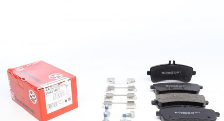 Колодки гальмівні дискові ЗАДН MB S-CLASS (W222) 2013- -ua ZIMMERMANN 25163.185.3