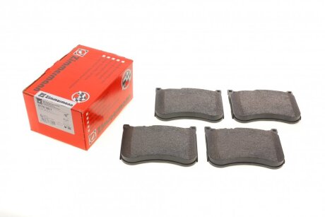 Колодки гальмівні дискові ПЕРЕДН MB S-SERIES: S300, S350, 3S400, S500 03/14- ZIMMERMANN 25179.180.1