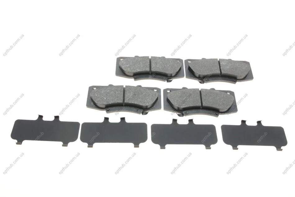 Колодки гальмівні дискові ПЕРЕДН TOYOTA HILUX III 2.5D-4D, 3.0D-4D 4WD 05- -ua ZIMMERMANN 25209.170.1 (фото 1)