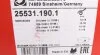 Колодки гальмівні (передні) MB M-class (W166)/GL-class (X166) 11- (Ate-Teves) UA63 ZIMMERMANN 25531.190.1 (фото 5)