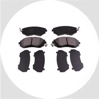 Колодки гальмівні дискові ПЕРЕДН SUBARU FORESTER 01-, IMPREZA 00-, LEGACY 03- ZIMMERMANN 25760.170.1