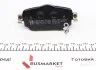 Колодки гальмівні дискові ЗАДН NISSAN QASHQAI 2013 -, X-TRAIL 2013 - ZIMMERMANN 25965.155.1 (фото 2)