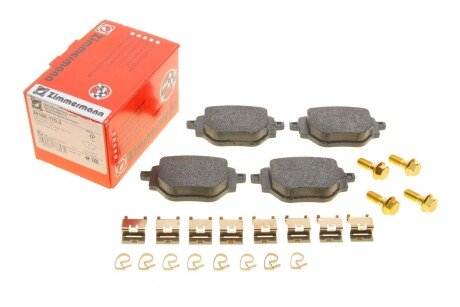 Колодки гальмівні (задні) Peugeot 2008/Opel Corsa F 19- (opt-om) ZIMMERMANN 26195.170.2