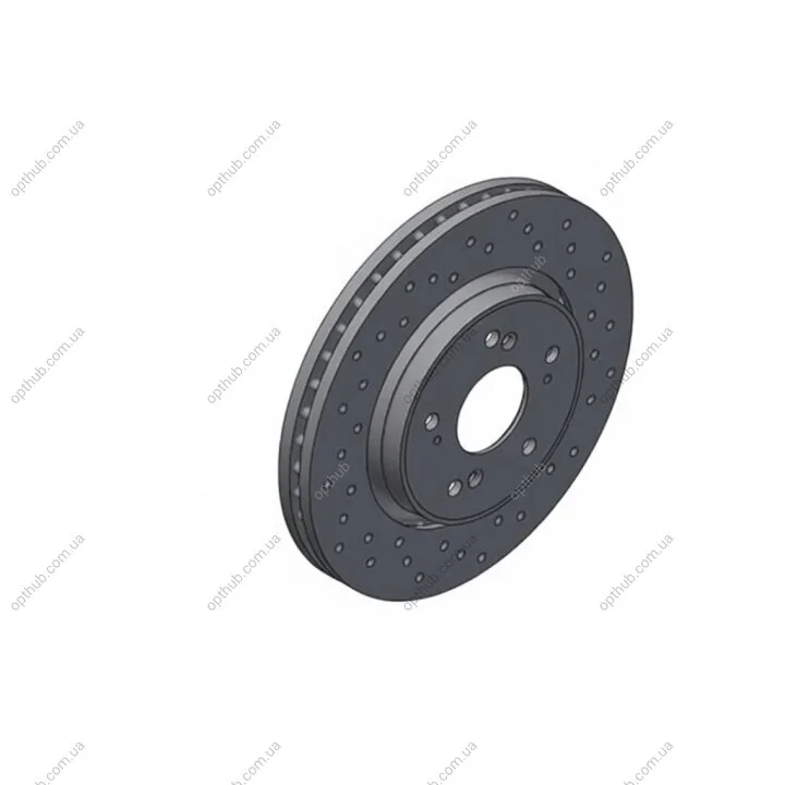 Диск гальмівний ПЕРЕДН SPORT Z HONDA CR-V III - 2.0I-VTEC,2.2 I-CTDI,2.2 I-DTEC,2.4 I-VTEC 07- ZIMMERMANN 280.3175.52 (фото 1)
