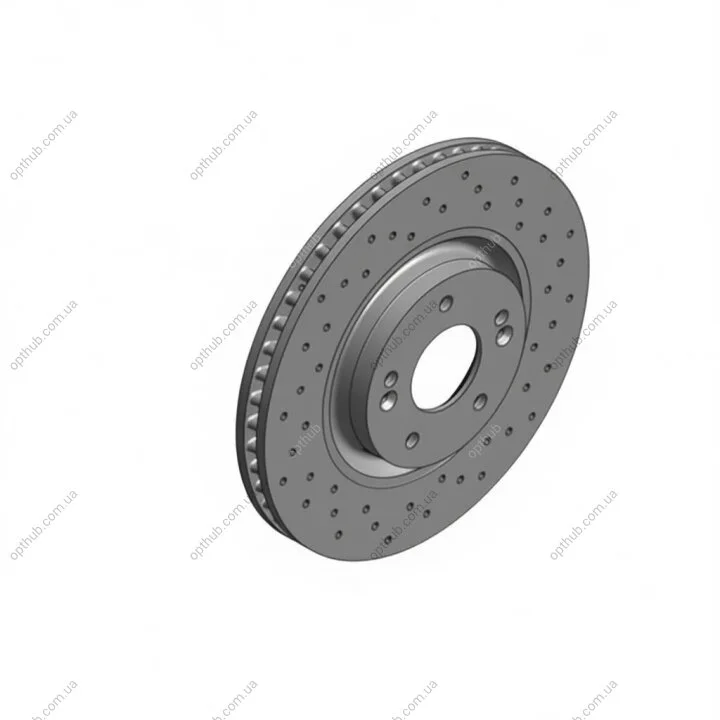 Диск гальмівний ПЕРЕДН SPORT Z HYUNDAI I40 1.6-2.0 2011-, KIA OPTIMA 1.7-2.4 2012- ZIMMERMANN 285.3519.52 (фото 1)