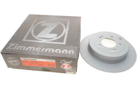 Диск гальмівний (задній) Hyundai Tucson II 15-/Kia Sportage 16- (302x10) UA63 ZIMMERMANN 285.3532.20