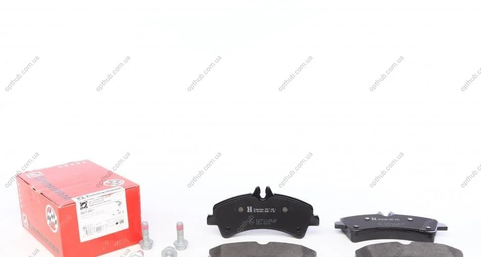 Колодки гальмівні (задні) MB Sprinter 509-519 CDI/VW Crafter 50 06- (спарка) (Bosch) UA63 ZIMMERMANN 29217.205.1 (фото 1)
