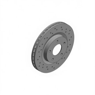 Диск гальмівний ПЕРЕДН SPORT Z MITSUBISHI ASX 1.6-2.0 2010-,OUTLANDER II 2.0-2.4 MIVEC 4WD 06- ZIMMERMANN 380.2111.52