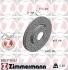 Диск тормозной передний SPORT Z MITSUBISHI AIRTREK 03/02-09/06 LANCER ESTATE 09/03- LANCER 08/03- S ZIMMERMANN 380.2170.52 (фото 1)