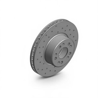 Диск гальмівний ПЕРЕДН SPORT Z ПЕРФОРИРОВАНЫЙ MB CLASSE S ZIMMERMANN 400.1421.52