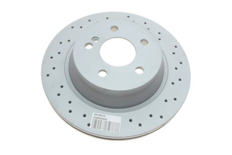 Диск гальмівний (задній) MB E-class (W211/W212) 02-09 (300x22) (з покриттям) (з отворами)(вен UA63 ZIMMERMANN 400.3622.52