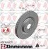 Диск тормозной (передний) MB M-class (W164)/R 05- (350x32) (с покрытием) (вентил.) UA63 ZIMMERMANN 400.3649.20 (фото 5)