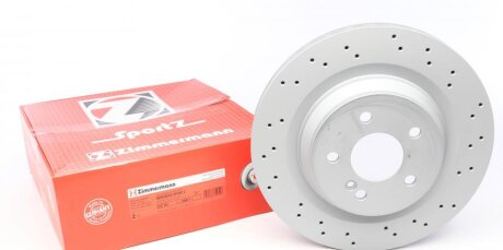 Диск гальмівний ЗАДН SPORT Z MB S-CLASS (W221) S350-600 05- ZIMMERMANN 400.3661.52