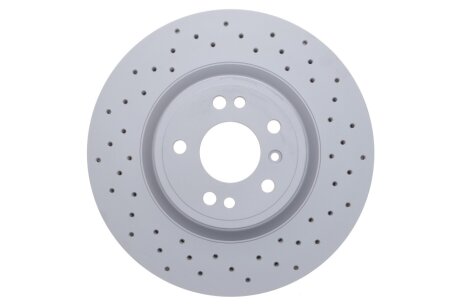 Диск гальмівний (передній) MB M-class (W166) 11-15/GLE (W166) 15-19 (330x32) (з покр)(з о (opt-om) ZIMMERMANN 400.3683.52