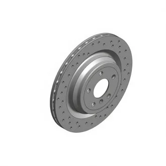 Диск гальмівний ЗАДН SPORT Z MERCEDES-BENZ M-CLASS (W166) 06/11- -ua ZIMMERMANN 400.3687.52