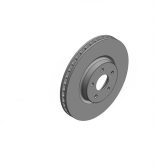 Диск гальмівний (передній) MB Vito (W447) 14- (330x32) (з покриттям) (вентильований) UA63 ZIMMERMANN 400.5509.20