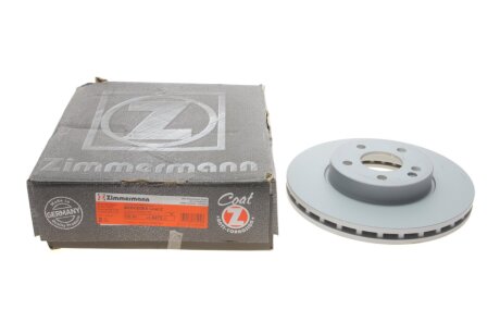 Диск гальмівний (передній) MB Vito (W639) 03- (300x28) (з покриттям) (вентил.) UA63 ZIMMERMANN 400.6472.20