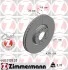 Диск тормозной передний CITROEN C4 PICASSO II 02/13-,PEUGEOT 3008 SUV 05/16-,308 II 09/13-,308 SW I ZIMMERMANN 440.3128.20 (фото 1)