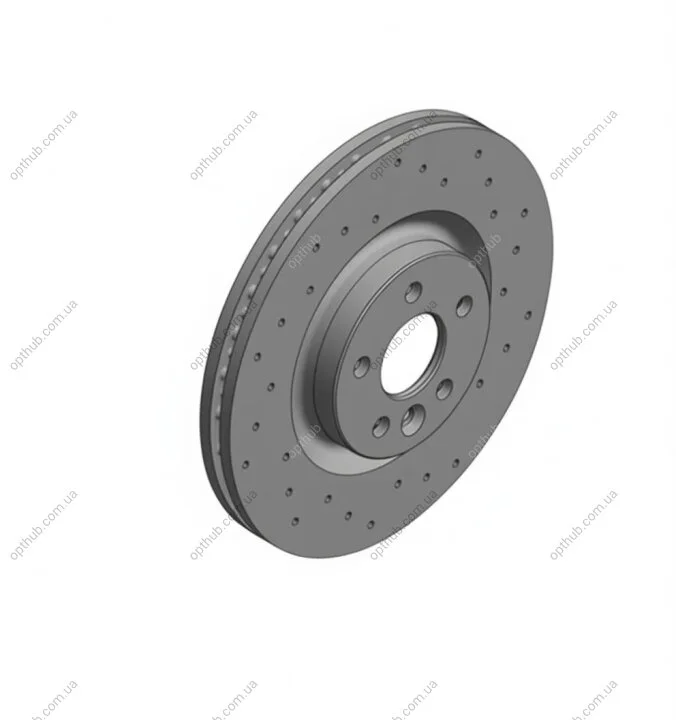 Диск гальмівний SPORT Z LAND ROVER RANGE ROVER EVOQUE (LV) 2.0 D 2011-,DISCOVERY SPORT (LC) 2.0 D -ua ZIMMERMANN 450.5210.52 (фото 1)