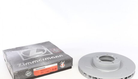 Диск гальмівний ПЕРЕДН ЛЕВЫЙ PORSCHE PANAMERA 3.0-4.8 2009- -ua ZIMMERMANN 460.1580.20