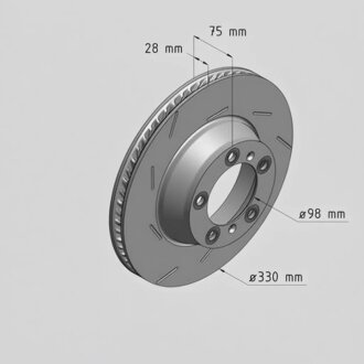 Диск гальмівний ЗАДН ЛЕВЫЙ PORSCHE PANAMERA 3.0D - 4.8S 09- -ua ZIMMERMANN 460.1582.20