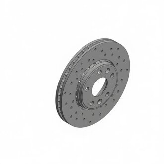 Диск гальмівний ПЕРЕДН SPORT Z RENAULT GRAND SCENIC II 11/08- LAGUNA 11/07- MEGANE III COUPE 11/08 -ua ZIMMERMANN 470.2432.52