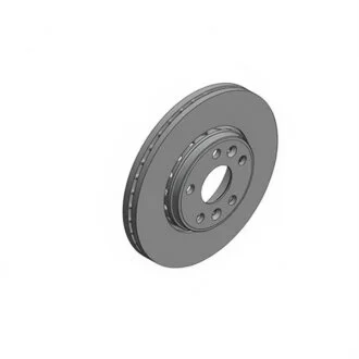 Диск тормозной передний RENAULT KANGOO 1.2-1.6 2008- ZIMMERMANN 470.5402.20