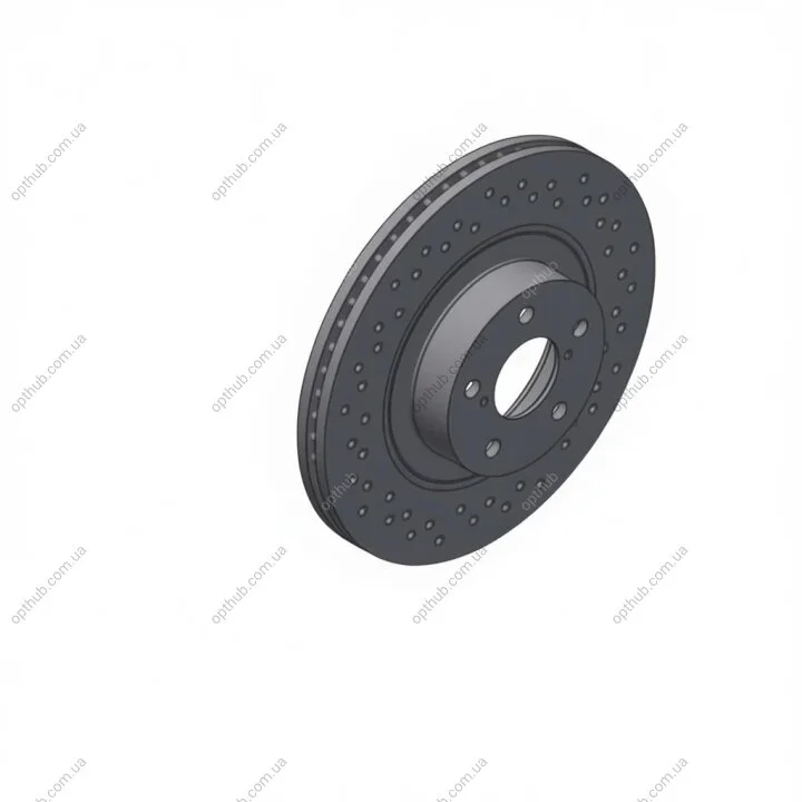 Диск гальмівний ПЕРЕДН SPORT Z SUBARU FORESTER 2.0D 2.5 08-,IMPREZA 05-,LEGACY IV-V 05-,OUTBACK 09 ZIMMERMANN 530.2458.52 (фото 1)