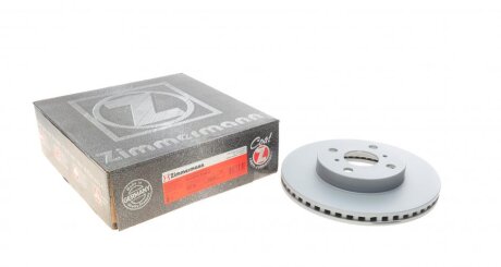 Диск гальмівний ПЕРЕДН TOYOTA YARIS 1.0-1.33VVT-I 06-,D-4D 06- -ua ZIMMERMANN 590.2808.20