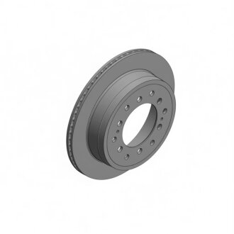 Диск гальмівний ЗАДН TOYOTA LAND C 90/95 2.7-3.4 96-02, 120 2.7-4.0 03-,LAND C PRADO 2.7-4.0 03- -ua ZIMMERMANN 590.2821.20