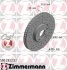 Диск гальмівний SPORT Z ЛЕВЫЙ ZIMMERMANN 590282252 (фото 1)