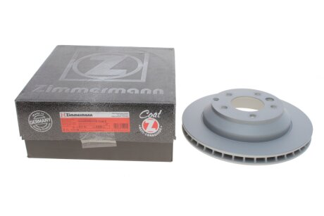 Диск гальмівний (задній) Porsche Cayenne 06-/VW Touareg 3.0-4.2 TDI 02- (330x28) (з покриттям UA63 ZIMMERMANN 600.3229.20