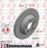 Диск тормозной (задний) Audi Q7 06-15/Porsche Cayenne/VW Touareg 03-10 (358x28)(с покрытий) (opt-om) ZIMMERMANN 600.3239.20 (фото 1)