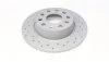 Диск гальмівний ЗАДН SPORT Z SKODA OCTAVIA 08-,SUPERB 1.4-2.0 08-;VW CADDY III 2010-;SEAT LEON 2.0 ZIMMERMANN 600.3241.52 (фото 4)
