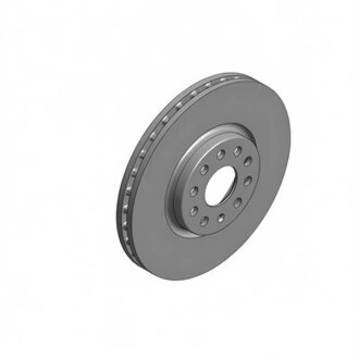 Диск гальмівний ПЕРЕДН SEAT ALHAMBRA II:1.4TSI;2.0TDI;2.0TDI,4X4;2.0TSI;VW SHARAN II:1.4 16VTSI;2. ZIMMERMANN 600.3242.20