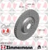 Диск гальмівний (передній) Audi A3/Skoda Octavia/VW Golf 13-/Passat 08- (340x30)(з отвор) (ве UA63 ZIMMERMANN 600.3243.52 (фото 7)