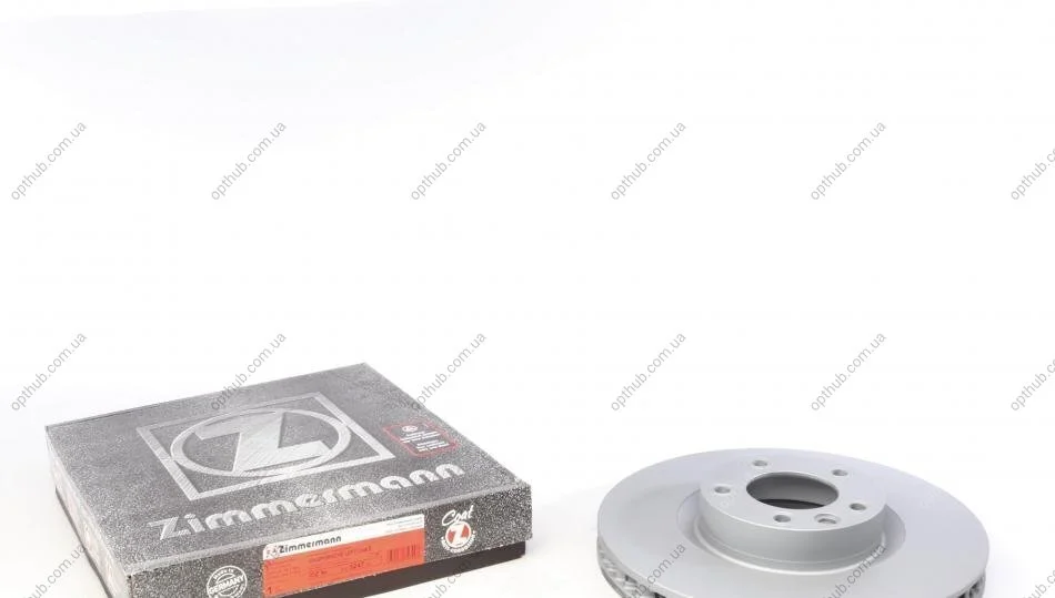 Диск тормозной ПЕРЕДНЬ ЛЕВЫЙ VW TOUAREG 3.0 V6 - 4.2 V8 2010- D=360MM ZIMMERMANN 600.3247.20 (фото 1)