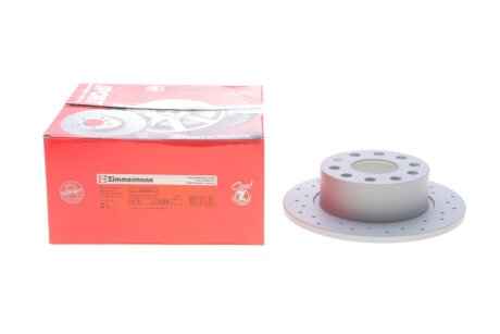 Диск гальмівний ЗАДН SPORT Z SKODA OCTAVIA III (5E3, NL3, NR3) 1.5TSI 1.6TDI 2017- ZIMMERMANN 600.3258.52
